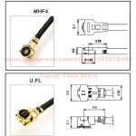 10PCS U.FL Female Jack Pigtail Cable RG1.13 Single-head Extension Connector Solder MINI PCIE WIFI Ca : jjcompanyy