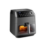 오일 없는 전기 에어 프라이어 디지털 오븐 기계 프리 Black EU : 해피해피 공감