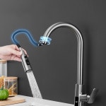 주방 수전 호스 360 ° 나일론 땋은 샤워 M10M15 스레드 교체  커넥터 Accessoy 꺼내기 : 디노인터네셔널