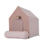 레드퍼피 해피하우스 체크핑크 : 부림상사