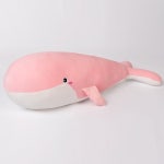 대형 핑크고래 인형 푸른 고래 바디필로우 롱쿠션 애착인형 : ez컴퍼니