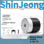 품질보증 Maita H5015 DC 브러시리스 서보 모터, 대형 중공 휴대용 팬 틸트 검사 AGV 협업 로봇 팔 : 신정종합상사Eig