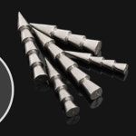 텅스텐 네일싱커 10개 2.6g 낚시용 삽입 봉돌 네꼬싱커 배스낚시 낚시싱커 네꼬리그 와키리그 어택 : 지에이모아샵