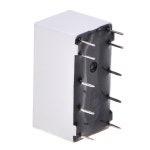 12V 코일 쌍 안정 래칭 릴레이 DPDT 30VDC 2A 1A 125VAC HFD2/005 S L2 D Realy 1 피스 : 집앞해외창고