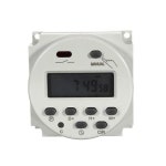 12V LCD 디지털 타이머 마이크로컴퓨터 제어 전원 자동 : 지허브지