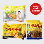 우불식당 즉석우동 모밀 오일스타 6개입 (우동2 + 모밀2+ 오일스타2) : 주식회사 호랑이