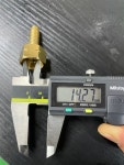 산소용 LPG 겸용 닛블 M16x1.5P 8mm 5mm 황동 호스 연결 부속 가스 피팅 : 이현테크