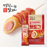 명랑핫도그 오리지널 핫도그 680g x 1팩 (8개입) : 명랑핫도그