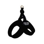 스웨이드 하네스 블랙 애견가슴줄 강아지가죽하네스 : 벤퀴시스토리