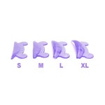 4 쌍 속눈썹 리프팅 키트 실리콘 라미네이션 패드 재사용  속눈썹 파마 막대 3D 속눈썹 경기자 액세서리 도구 : 소이물류