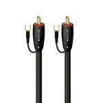 오디오퀘스트 AUDIOQUEST Black Lab 블랙랩 서브우퍼 케이블(3M)(정식수입품) : 조이오디오