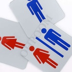 남자화장실마크 공중화장실팻말 화장실푯말 : 오빠잡화상회