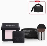 [메이크업포에버 파우치] HD SKIN 퍼펙팅 프레스드 파우더 & 가부키 브러쉬 키트 124 듀오 세트 : Chic chang