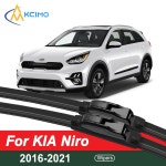 KIA Niro 2016-2021 2017 2018 2019 2020 2021 자동차 와이퍼 2pcs 앞 유리 HD 조용한 내구성 26 + 16 : 귀화종합몰