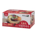백제 도토리 비빔막국수 297.5g 16개 매콤비빔국수 간편식 면요리 : 박가네가게