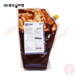 동원홈푸드 비셰프 바베큐소스 2kg : 푸드올마켓