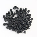 라운드 가스 나일론 와셔 두꺼운 9MM 홀스터 100PCS 블랙 호스 고무 플랫 스페이서 : 공구상사2