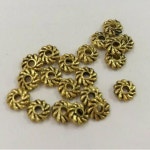 200개 4.8x1.3mm 티베트 실버 다크 골드 자이레이트 비즈 H0511 h0391 : 운김무역