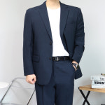 다크네이비정장 신사복 새미수트 예복정장 빅사이즈수트 : 산토그리얼