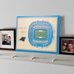 YouTheFan NFL 5겹 스타디움뷰 월 아트 마이애미 돌핀스 : 4우주상사