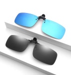 안경 클립 선글라스 안경에 끼우는 클립온 썬글라스 운동 운전 낚시 : 네오쏠테크