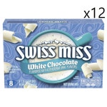 스위스 미스 인덜전트 컬렉션 화이트 초콜릿 핫 드링크 믹스 1.38oz 8개입 x 12팩 : VerryBlueMall