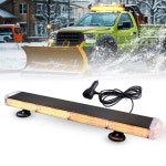 NRGEDZAM 138 어드바이저 비상등 LED 안전 양면 라이트 교통 플로우 ATV용 스노우 차량용 앰버 차량 위험 트럭 비콘 경고 견인 스트로브... 