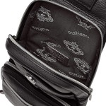 [오로비앙코] 바디 백 [정품] 무카 MUCCA 가죽 남성 92472 블랙 : Jshop U