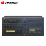 삼진미디어 SA-2000AU 방송용앰프 200W USB SD 150W 차임 사이렌 포터블앰프 : 대동전자음향