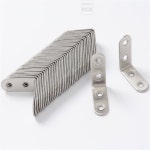 슈퍼리치디자인 스텐꺽쇠 코너철 40개입 40x40mm 가구부속 목공철물 보강철물 : 슈퍼리치추천샵