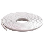 M-D BUILDING PRODUCTS 78394 5.2M(17피트) 화이트 비닐 개스킷 웨더씰 문 및 창문용 화이트. : 티제이