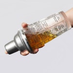 420ML 쉐이커 글래스 마스터 칵테일 셰이커 믹스 레시피 도구 1 글라스쉐이크컵 400ml : logsell37