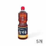 다들림푸드 참기름 1.75L 5개 고소한맛 들기름 : 곰왕푸드몰