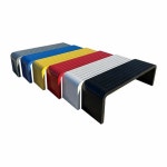 버스정류장 평벤치 스틸 벤치 100x40X45cm 밤색투톤복스 운동장 철제의자 45 철제 기본값 가로100 세로40 높이45CM레드 : 바잉플렉스04