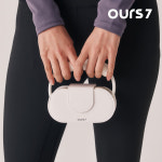 아워스7 넥밴드 선풍기 휴대용 목 냉각팬 BLDC 넥풍기 프레즐팬 쿨링팬 OFN2A1 : OURS7