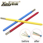 LAN 네트워킹 도구 분리기 CAT6 엔지니어 CAT5 이더넷 루저 라인 트위스트 와이어 코어 케이블 네트워크 blue stainless st : 토리토리도