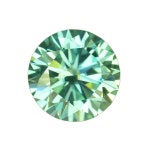 GS 믹스 3~15mm 리얼 그린 블루 컬러 라운드 모양 컷 Moissanite 스톤 루즈 다이아몬드 패스 테스터 인증서 GRA : 은율무역
