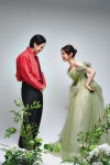 (대여) 51 그린 칼라 컬러 유색 셀프웨딩스튜디오 야외촬영 2부피로연드레스 : 셀프웨딩홈