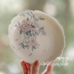 [다도 차판] 예향원 경덕진 도자기 분채 수회 자등화 화변 티트레이 호승 T-7447 : 예향원