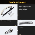 OCPTY 타이밍 체인 키트는 쉐보레 캐벌리어 코발트 이쿼녹스 HHR 말리부 2 0L 2L 4L 2002 2005용 TKC8002 TK5090 9 4201S에 적합합니다... 