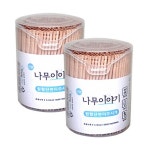 [NAMU]영스타 원형단면 이쑤시개 10P 한세트/1PC개당 약 500개입 자작나무 : 바로바로홈