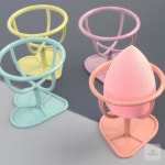 두루빛헤어샵 | 두루픽 퍼프 수납 거치대 메이크업 퍼프 건조대 : 두루두루픽