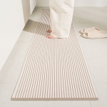 하루의공간 comfy 주방 매트 규조토 발매트 빨아쓰는 욕실 현관 베란다 베이지, 45x210cm : 하루의공간