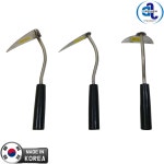 [덕진산업사] 스텐 호미 해루질 조개 괭이 농기구 국산 : 아리툴스
