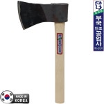 [부국공업사] 스프링 손도끼 350mm 장작패기 목수 단조 대장간 국산 : 아리툴스
