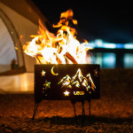 레토 감성 캠핑 화로대 불멍 접이식 화로 우드스토브 원통형 LCP-SB03 : 레토캠프