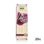 칠갑농산 칠갑 수연소면 400g, 20개 : 르느쿠루