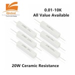 2R 저항 전력 47 33R 5R 33 세라믹 1R 시멘트 47R 22 OHM 20W 저항기 22R 0 1R : 요엘톤