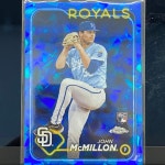 탑스 크롬 사파이어 존 맥밀런 캔자스시티 로열스 : A 에이든