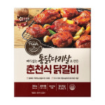 춘천닭갈비 캠핑닭갈비 캠핑음식 5개입 : 든든푸드